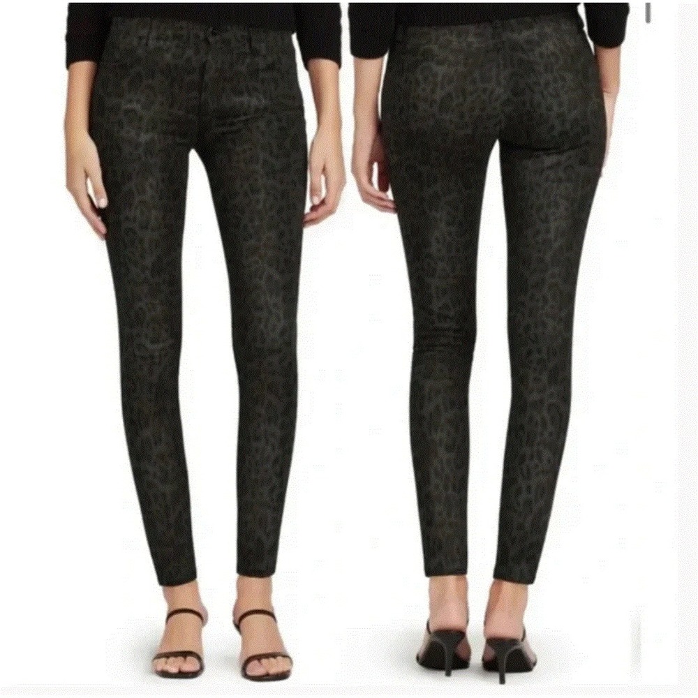 Joe's jeans womens W 25 L 28 HR skinny ankle brown leopard Charlie stretch $208
